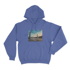 Pommelien Thijs Gedoe Unisex Hoodie Blue