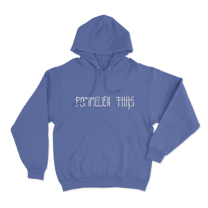 Pommelien Thijs Logo Unisex Hoodie Blue