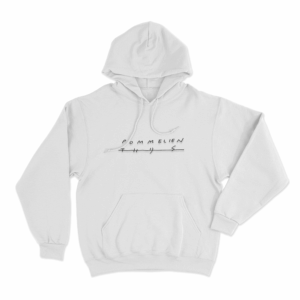 Pommelien Thijs Signature Unisex Hoodie White