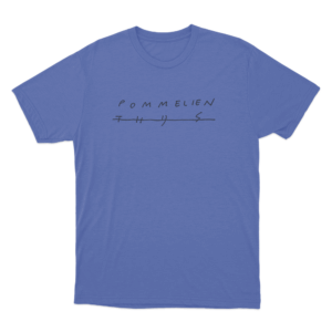 Pommelien Thijs Signature Unisex T Shirt Blue