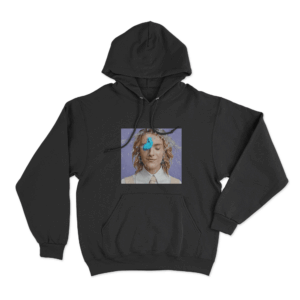 Pommelien Thijs Tour Water Splash Portrait Unisex Hoodie Black