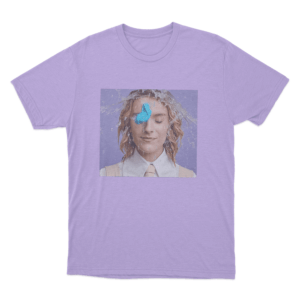 Pommelien Thijs Tour Water Splash Portrait Unisex T Shirt Purple